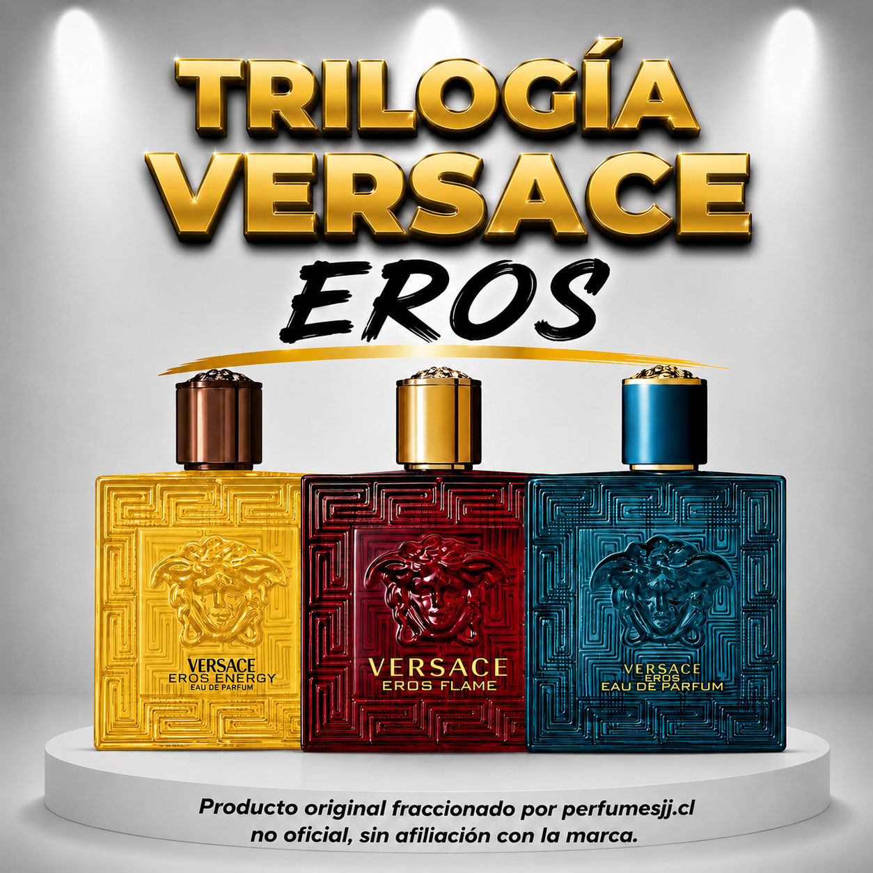 Pack Trilogía Versace Eros