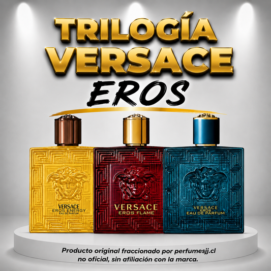 Pack Trilogía Versace Eros