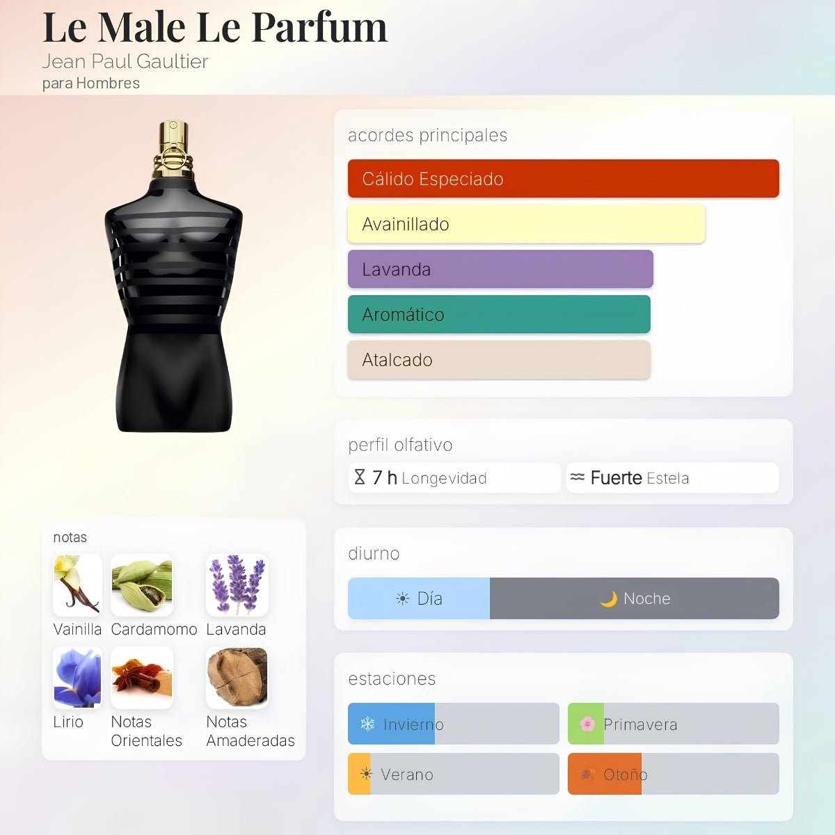 DECANT JEAN PAUL GAULTIER LE MALE LE PARFUM - PERFUMESJJ.CL