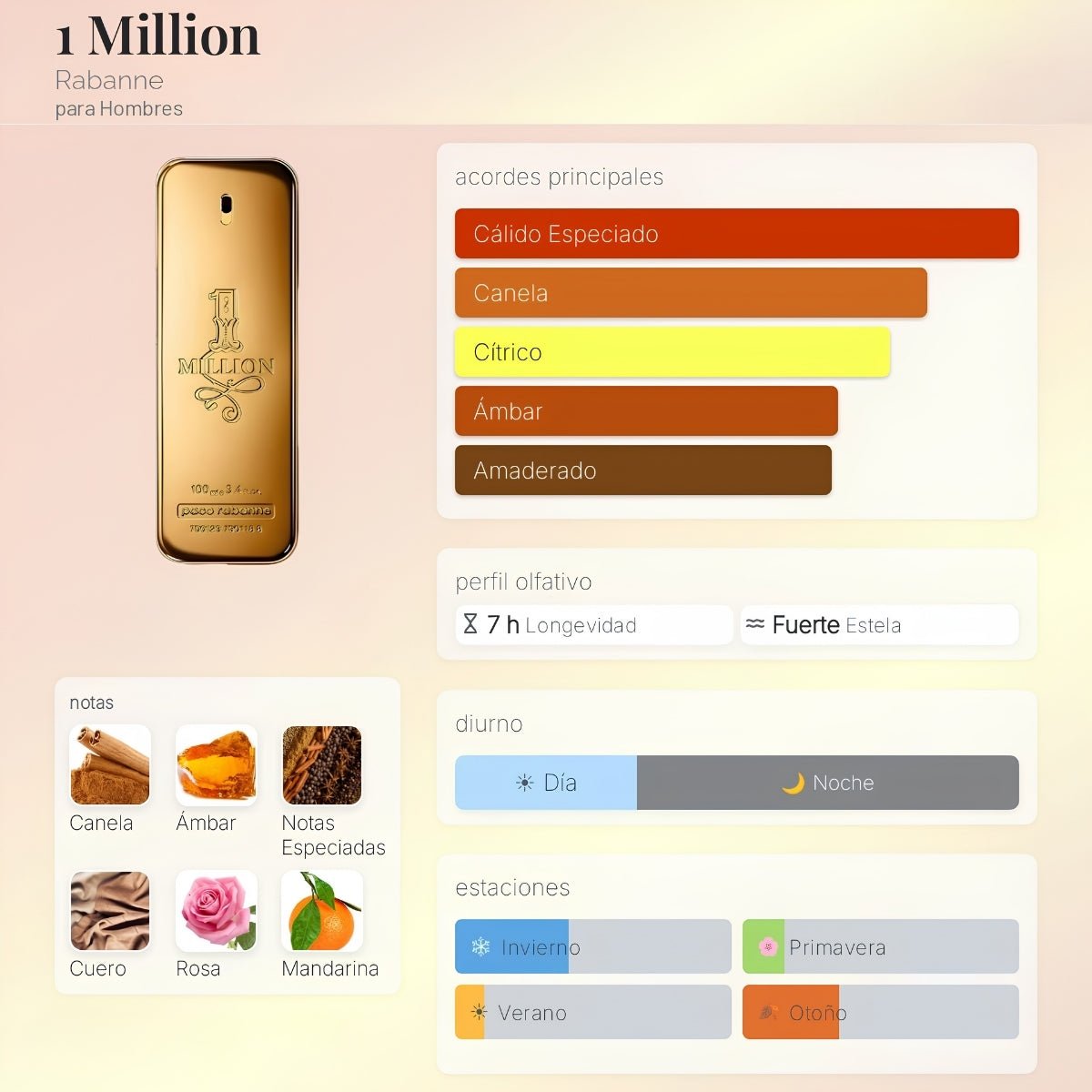 DECANT RABANNE 1 MILLION EDT - PERFUMESJJ.CL