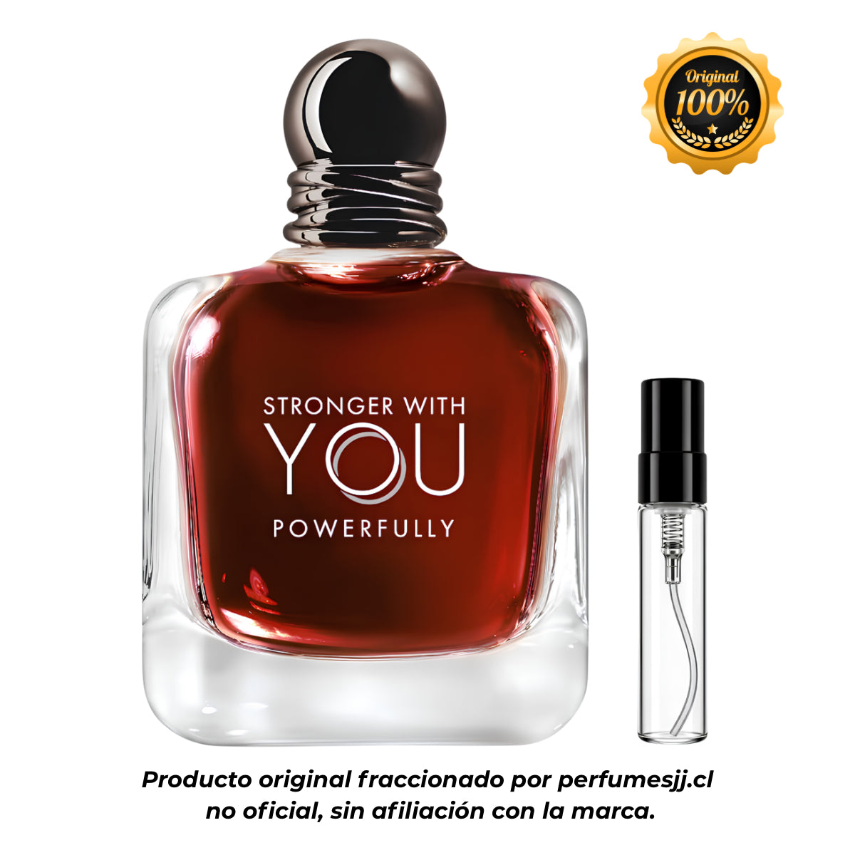 Decant perfume original stronger with you powerfully hombre • Perfumesjj.cl