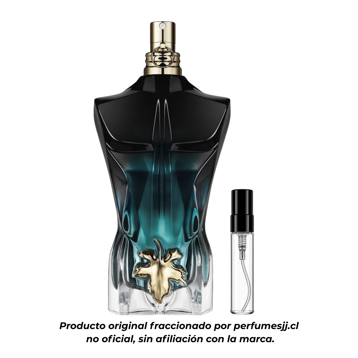Decant original jean paul GAULTIER le BEAU le parfum verde oscuro • Perfumesjj.cl