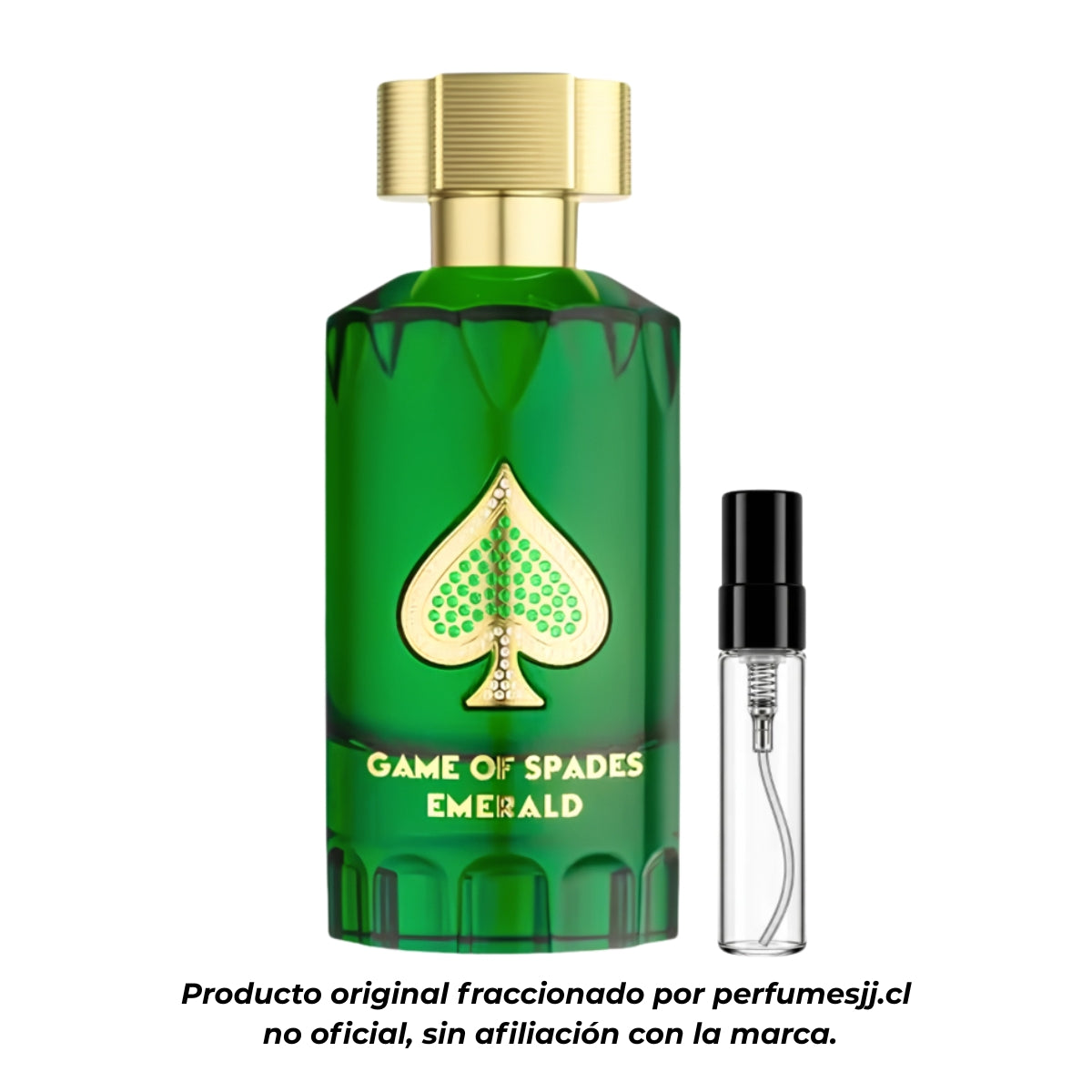 Jo Milano Game Of Spades Emerald EDP - Decant