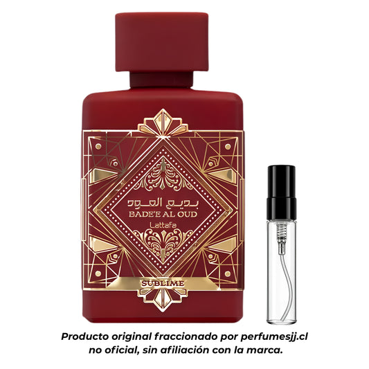 Lattafa Badee Al Oud Sublime EDP - Decant