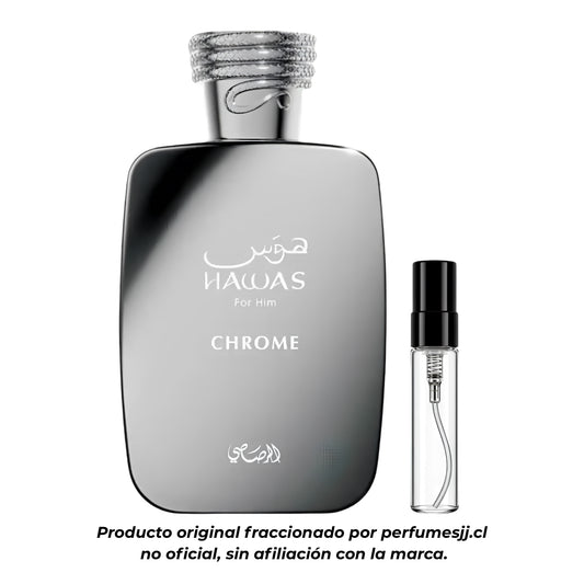 Rasasi Hawas Chrome EDP - Decant