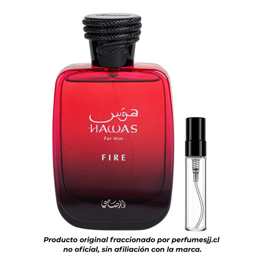 Rasasi Hawas Fire EDP - Decant