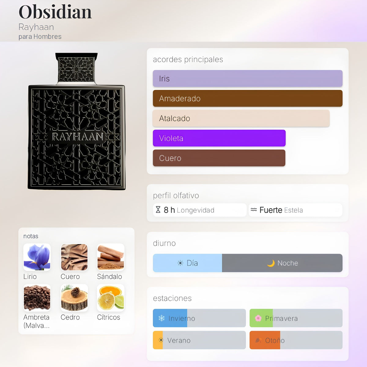 Rayhaan Obsidian EDP - Decant